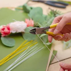 Glitter Wire 0.8mm x 50cm (250g) Silver