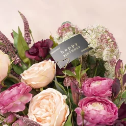 Gold Foil Black Card & Envelope Birthday Pack 25 (10x6.5Hcm)