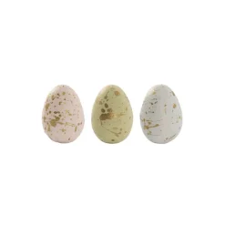 Gold Speckled Mini Easter Eggs Pack 24 Pastel (4cmD)