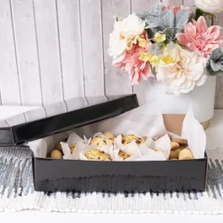 Gourmet Box Rectangle Large Black (40x30x9cmH)