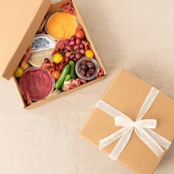 Gourmet Box Square Large Kraft Brown (28x28x9cmH)