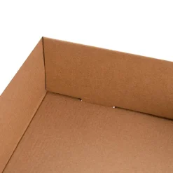 Gourmet Box Square Large Kraft Brown (28x28x9cmH)