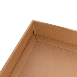 Gourmet Box Square Large Kraft Brown (28x28x9cmH)