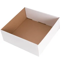 Gourmet Grazing Gift Box Window Sq White (28x28x9cmH)