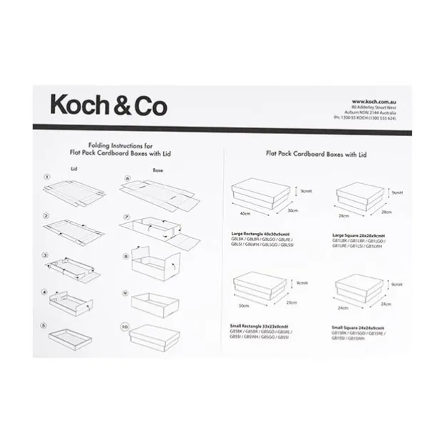 Gourmet Grazing Gift Box Window Sq White (28x28x9cmH)