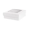 Gourmet Grazing Gift Box Window Sq White (24x24x9cmH)