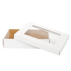 Gourmet Grazing Gift Box Window Large White (40x30x9cmH)