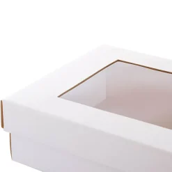 Gourmet Grazing Gift Box Window Small White (33x23x9cmH)