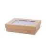 Gourmet Grazing Gift Box Window Sml Brown Kraft (33x23x9cmH)