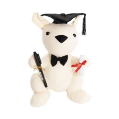 Graduation Signature Calico Kangaroo with Pen (25cmST)