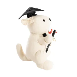 Graduation Signature Calico Kangaroo with Pen (25cmST)