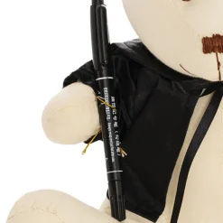 Graduation Signature Calico Teddy Bear w Pen Cream (25cmST)