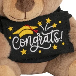 Graduation Teddy Bear Arnold w Congrats Top Brown (20cmST)