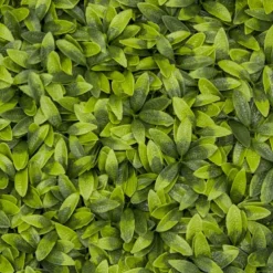 Greenery Wall Artificial Laurel Leaf Green (50x50cm)