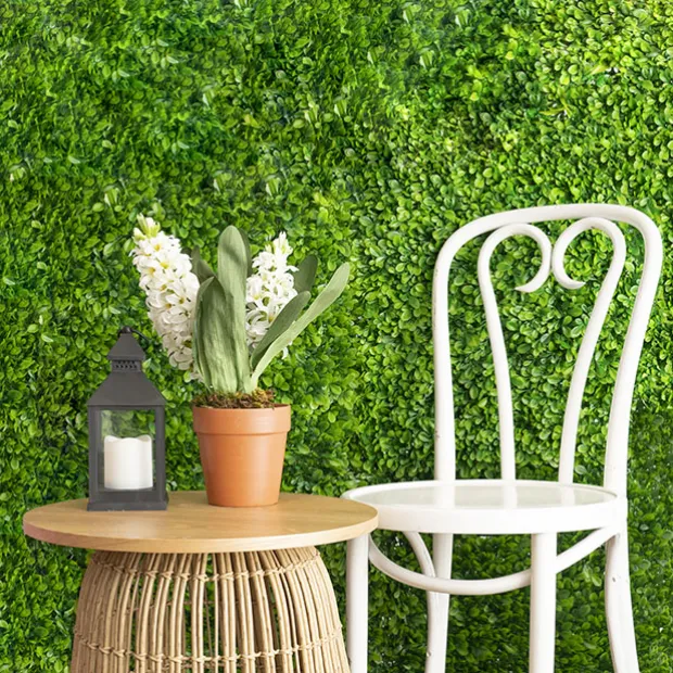 Greenery Wall UV Treated Artificial Boxwood Green (50x50cm)
