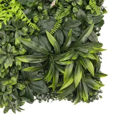 Greenery Wall UV Treated Ivy & Fern Mix Green (1Mx1M)