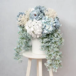 Gypsophila Baby's Breath Draping Spray Soft Blue (100cmH)