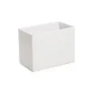 Hamper Box Rectangle Flat Pack Small White (17.5x10.5x13cmH)