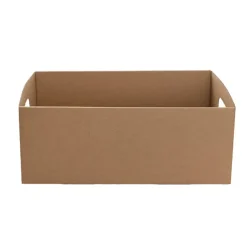 Hamper Catering Tray Flat Pack Medium Brown (36x25x14Hcm)