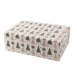 Hamper Gift Box Magnetic Flap Tall Large Trees (38x26x13cmH)