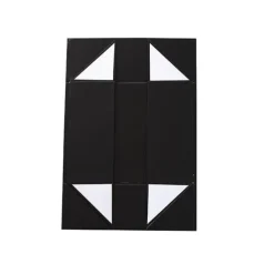 Hamper Gift Box Magnetic Flap Tall Small Black (25x20x9cmH)