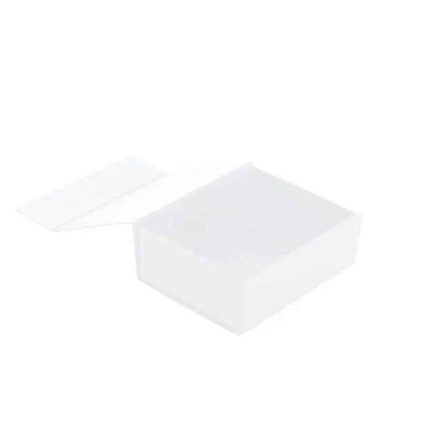 Hamper Gift Box Magnetic Flap Tall Small White (25x20x9cmH)