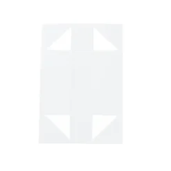 Hamper Gift Box Magnetic Flap Tall Small White (25x20x9cmH)