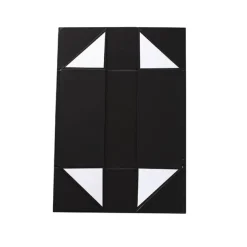 Hamper Gift Box Magnetic Flap Tall Medium Black(32x24x12cmH)