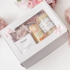 Hamper Gift Box PVC Window Medium White (31.5x22.5x12.5cmH)