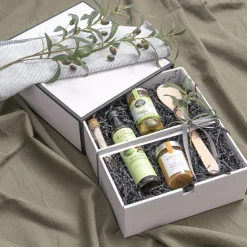 Hamper Gift Drawer Box Medium White (36x30x12cmH)