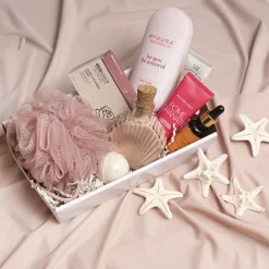 Hamper Tray Flat Pack Extra Small White Pk2 (25x16x6cmH)