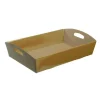 Hamper Tray Flat Pack Medium Gold (34x22x7cmH)