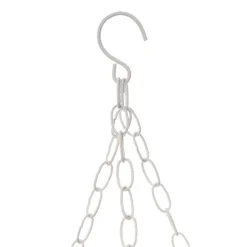 Hanging Ceiling Hoop Small Single White (45cmDx54cmH)