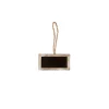 Hanging Chalkboard Rectangle Mini Landscape Brown (5x10cm)