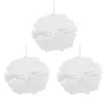 Hanging Tissue Pom Pom Pack 3 White (30cmD)