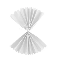 Hanging Tissue Pom Pom Pack 3 White (30cmD)