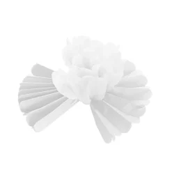 Hanging Tissue Pom Pom Pack 3 White (30cmD)