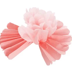 Hanging Tissue Pom Pom Pack 3 Soft Pink (30cmD)