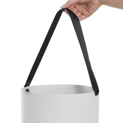 Hat Flower Box Deluxe Silhouette Set 3 White Bk(24.5Dx30cmH)