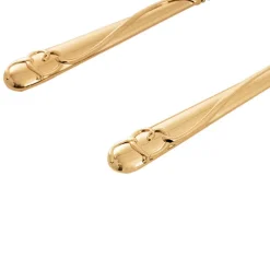 Heart Design Cake Knife Set Gold (23Wx340mmL & 73Wx275mmL)