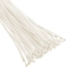 Heavy Duty Cable Tie 30cm White (Bag 100)