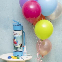 Helium Tank Latex Balloon Kit w Gel & Balloons (2.2L)