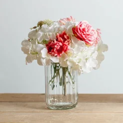 Hurricane Glass Cylinder Vase Clear (9.5Dx16.5cmH)