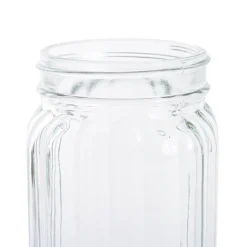 Hurricane Glass Cylinder Vase Clear (9.5Dx16.5cmH)