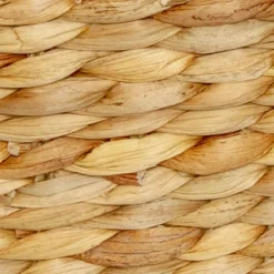 Hyacinth Basket Taper Oval Large (42x32x16cmH) Natural