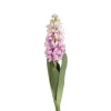 Hyacinth Flower Spray Soft Pink (44cmH)