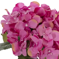 Hydrangea Spray x 5 Heads Hot Pink (49cmH)