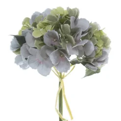 Hydrangea Victoria Bouquet Green Blue (32cmH)