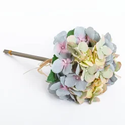 Hydrangea Victoria Bouquet Green Blue (32cmH)