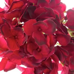 Hydrangea Victoria Bouquet Red (32cmH)